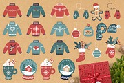 Cozy Christmas collection, an Animal Illustration by KlavaProDesign (Thumbnail 3 of 16)