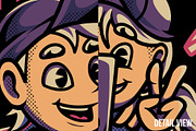 Fun Selfie Illustration, a Person Illustration by badsyxn (Thumbnail 3 of 5)