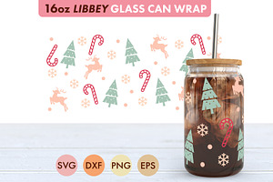 Christmas SVG Bundle 16 Oz Libbey