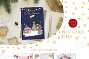 Watercolor CHRISTMAS MARKET, a Decorative Illustration by S_ARTLOVE (Thumbnail 6 of 8)