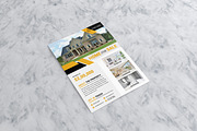 Yellow Minimal Real Estate Flyer, a Flyer Template by SmmrDesign (Thumbnail 2 of 3)