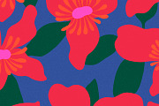 Naive Abstract Modern Floral Pattern, a Pattern Graphic by likorbut (Thumbnail 14 of 14)