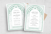 Art Nouveau Invitation Template, an Invitation Template by BrandPacks (Thumbnail 6 of 6)