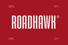 Roadhawk - Condensed Semi Serif