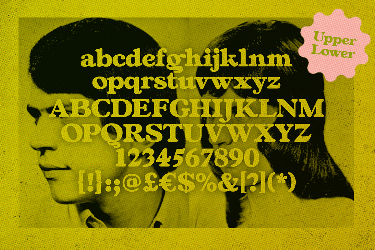 Boooji | 70s retro serif, a Serif Font by Drawwwn (Photo 5 of 10)