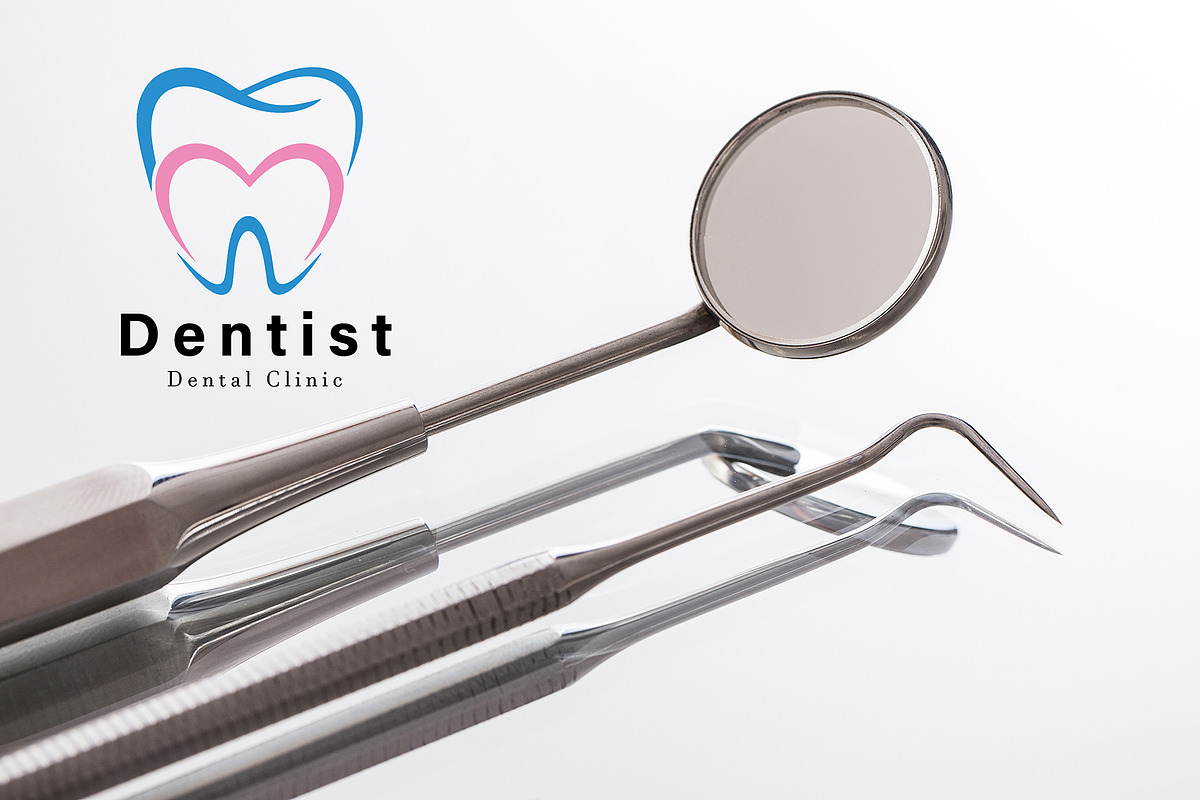 Minimalist Dentist Logo Design, a Branding & Logo Template by YUDesignStore (Photo 3 of 7)