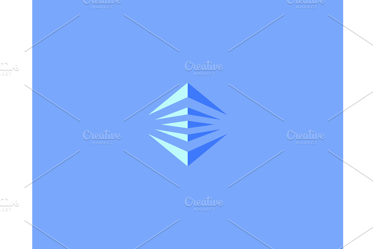 Abstract geometric logo, a Templates & Theme by Himalia1
