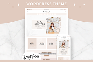 Minimal Wordpress Woocommerce Theme, a WordPress Template by Design Pixie