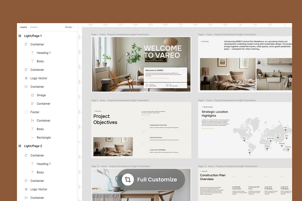 Vareo - Property Development Insight, a Presentation Template by SLAB! Design (Photo 2 of 9)