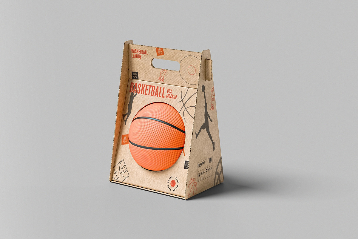 Basketball Packaging Box Mock-Up, a Packaging Mockup by hokagata (Photo 3 of 5)