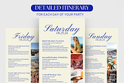 Digital Beach Bachelorette Itinerary, a Social Media Template by Story Native (Thumbnail 4 of 9)