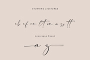 Sunderland, a Script Font by Teweka (Thumbnail 12 of 12)