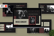 Music Concert - Musical Powerpoint, a Presentation Template by Deepslide Studio (Thumbnail 1 of 6)