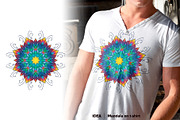 Mandala Vector Ornaments Bundle, a Decorative Illustration by pixaroma (Thumbnail 12 of 43)