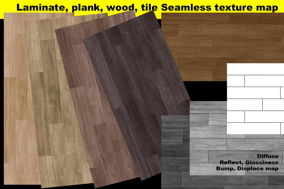 Laminate flooring seamless textures, a Texture Graphic by ThreeDiCube, image size:1200x800