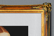 Picture Frame Mockup Ornate Vintage, an Advertising Mockup by Avelina Studio (Thumbnail 3 of 3)