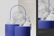 5 Podium with Transparent Background, a Background Graphic by faustudio (Thumbnail 3 of 7)