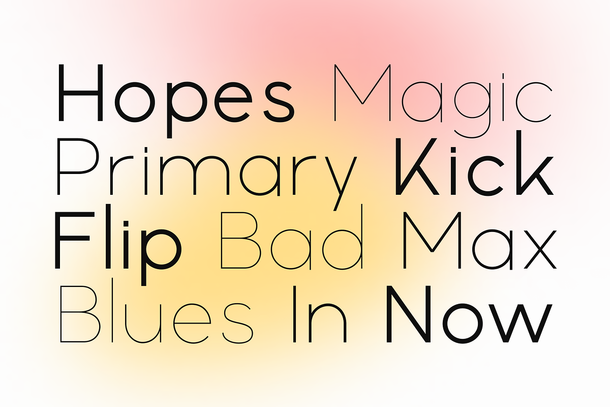 Gatte Modern, a Sans Serif Font by Fitrah Type (Photo 10 of 12)