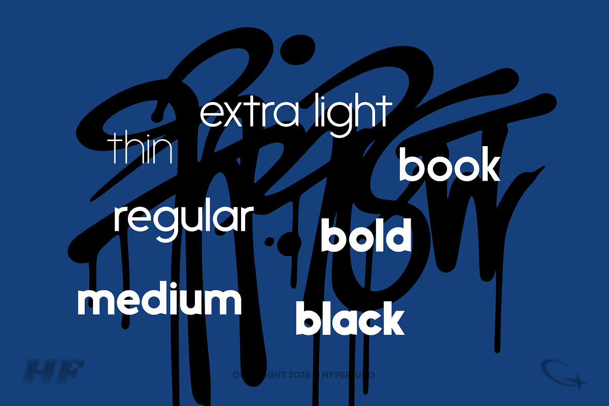 Ebisu 16 Sans Serif Text Fonts, a Sans Serif Font by HyperFluro (Photo 4 of 11)