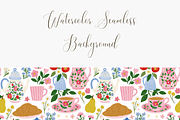 Vintage Croissants Seamless Pattern, a Pattern Graphic by Pati Charm Studio (Thumbnail 3 of 6)
