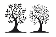 Tree of Life Silhouette Bundle, an Illustration by Designs_River (Thumbnail 3 of 9)