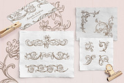 Vintage Ornament Pattern, a Pattern Graphic by Rachel Art Studio (Thumbnail 3 of 8)