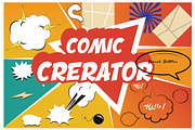 Vector Comic Creator, a Decorative Illustration by Photoshop Action (Thumbnail 1 of 5)