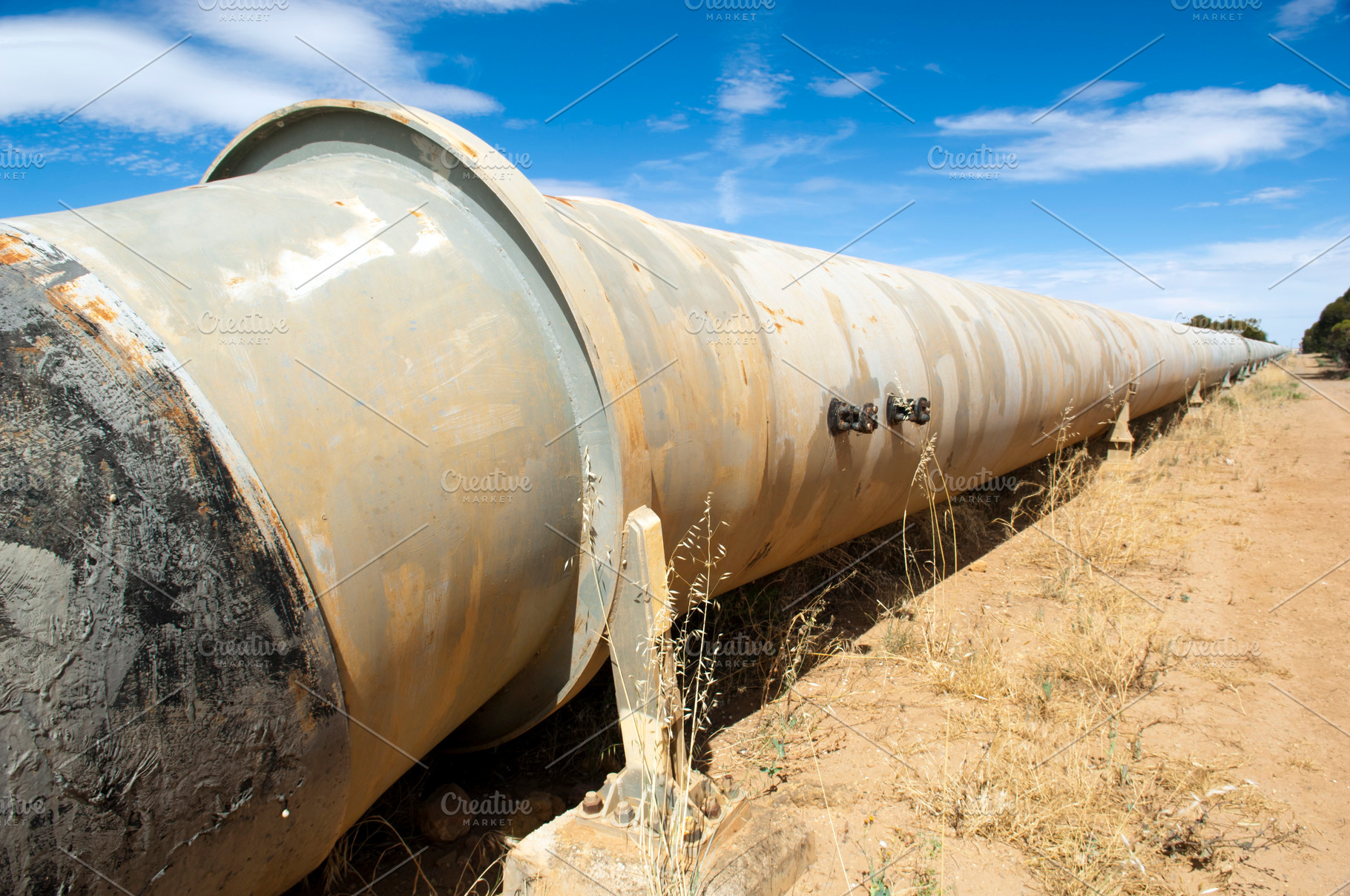 Water Pipeline, an Industrial Photo by THP Creative