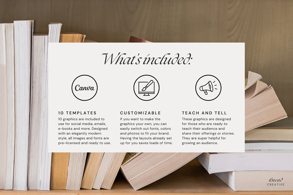 Storyteller Canva Social Template, a Social Media Template by Knead Creative (Photo 5 of 7)