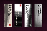Aomine Kensai | Japanese Solid Brush, a Handwritten Font by Denustudios (Thumbnail 2 of 12)