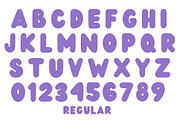 Wedges - Rounded Font, a Sans Serif Font by Dm Studio (Thumbnail 7 of 8)