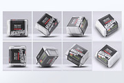 Take Away Food Box Mock-Up, a Packaging Mockup by DesignRushMarket (Thumbnail 1 of 8)