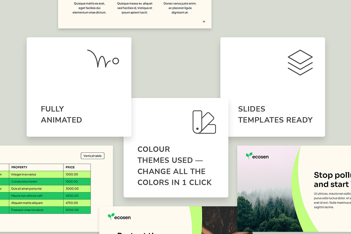 Presentation Ecology, a Presentation Template by TemplatesNow! (Photo 2 of 13)