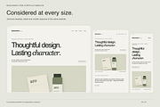 MONOGRAPH – Minimalist HTML Template, a HTML Template by Darweish Designs (Thumbnail 3 of 7)