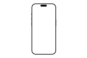 Realistic mockup phone visual ui app, a Technology Illustration by Lemberg Vector