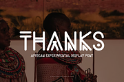 Gerioted - African Experimental Font, a Sans Serif Font by Iqsiart Studio (Thumbnail 6 of 6)