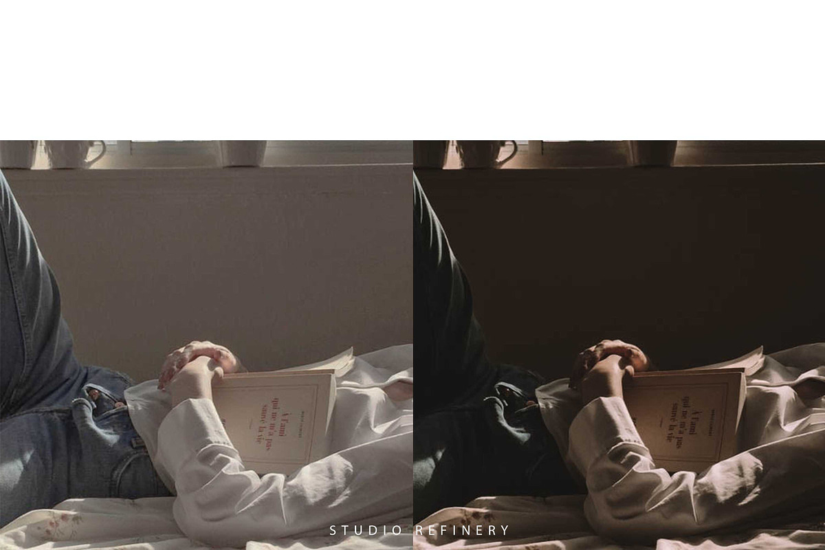 5 DARK MOBILE LIGHTROOM PRESETS, a Layer Style Add-On by STUDIO REFINERY (Photo 7 of 8)