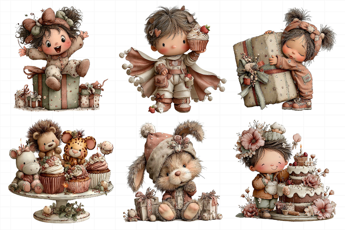 Whimsical Kids Birthday Celebration, an Illustration by Daily.Designs (Photo 7 of 7)