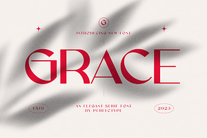 Grace Elegant Sans Serif Font