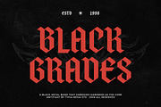 Antifight - Modern BlackletteR Font, a Blackletter Font by Typia Nesia (Thumbnail 7 of 13)