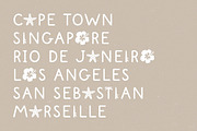 Coastal Paradise - Cute Summer Font, a Handwritten Font by simpleblues (Thumbnail 4 of 12)