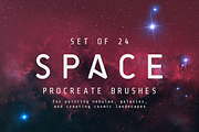 Procreate Brushes Bundle, a Brush Add-On by MiksKS (Thumbnail 55 of 61)
