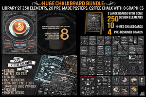  Ultimate Chalkboard Mega Bundle
