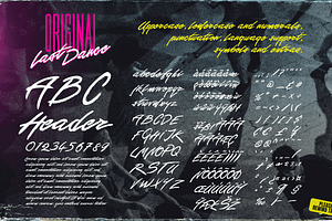 Last Dance - Retro Brush Script Font