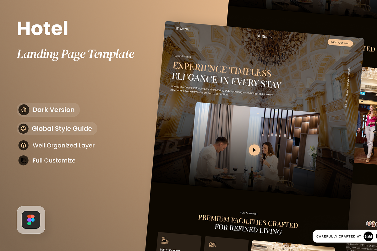 Aurelia - Hotel Landing Pages