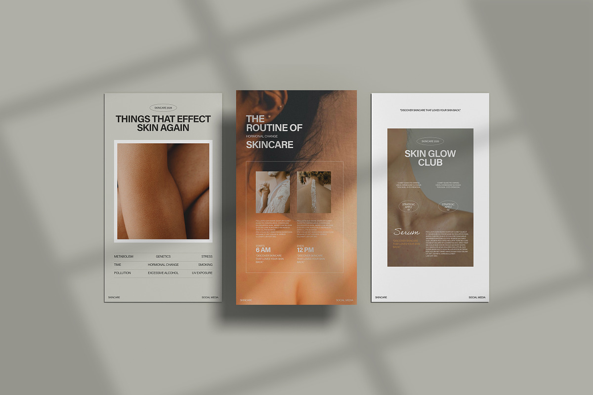 SKINCARE | Social Media Kit, a Social Media Template by Creatiya Type (Photo 4 of 6)