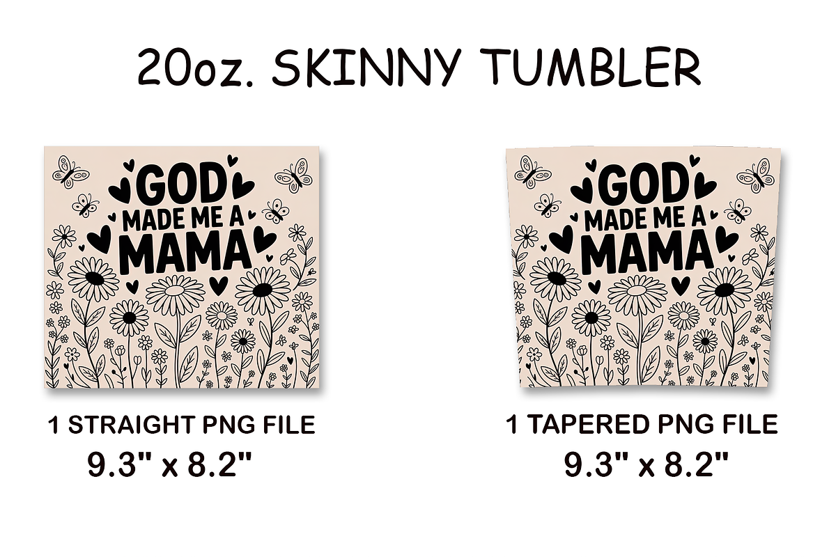 Mama Butterfly Floral 20oz Tumbler W, an Arts & Entertainment Photo by LamanAzalea (Photo 2 of 2)