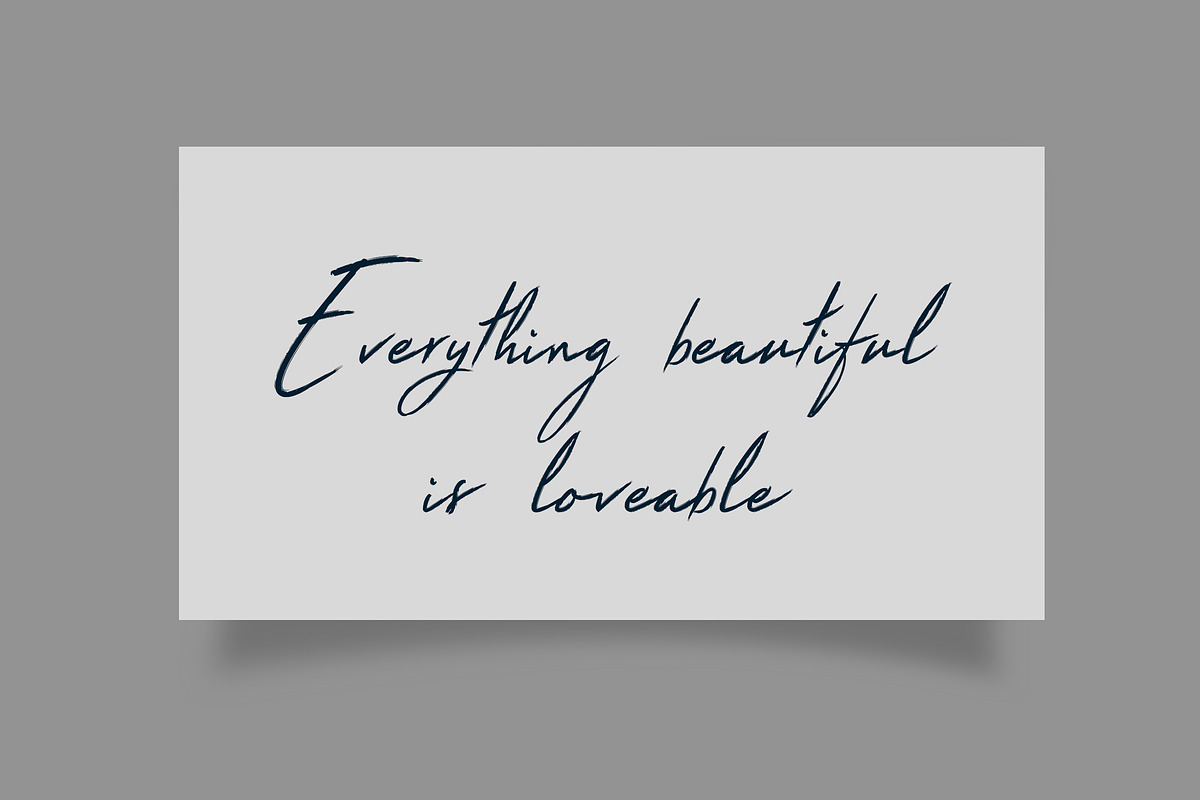 Raymond Caroline Handwritten Font, a Script Font by UICreative (Photo 2 of 5)