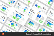 Puzzle Infographic Powerpoint, a Presentation Template by Fit-tee (Thumbnail 1 of 2)