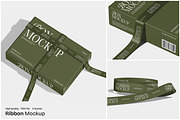Ribbon Mockup, a Packaging Mockup by Unerispace (Thumbnail 1 of 5)